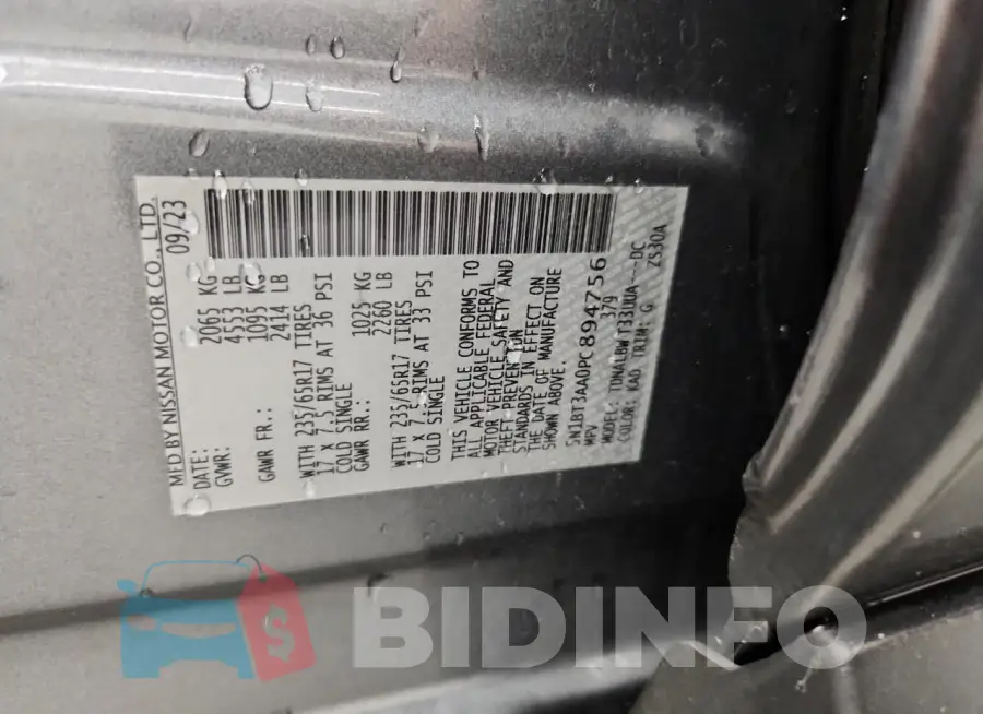 5N1BT3AA0PC894756 Photo# 14