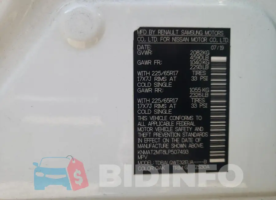 KNMAT2MT8LP507493 Photo# 13