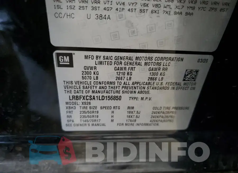 LRBFXCSA1LD156850 Photo# 13