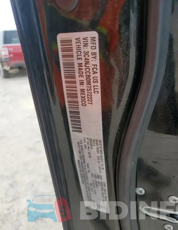 3C4NJCCB0MT572227 Photo# 13