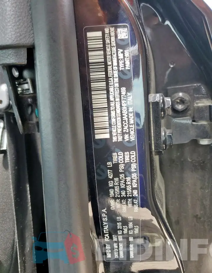 ZACCJAAB0HPF77469 Photo# 14