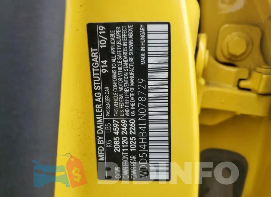 WDD5J4HB4LN078729 Photo# 13