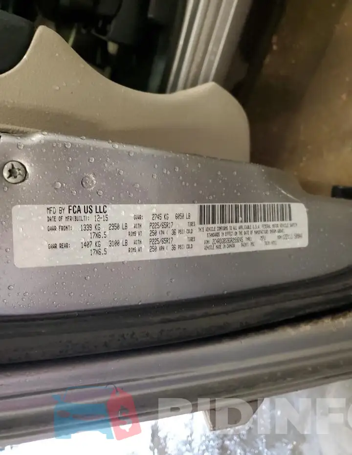 2C4RDGBG9GR259245 Photo# 13