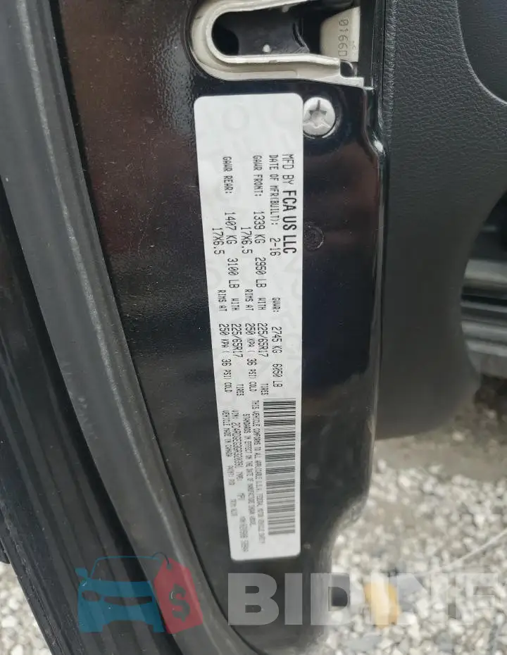 2C4RDGEG3GR320391 Photo# 13