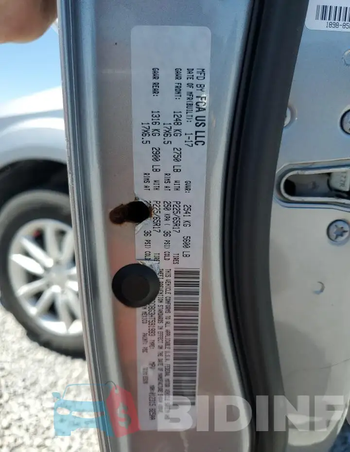 3C4PDDBG3HT591993 Photo# 13