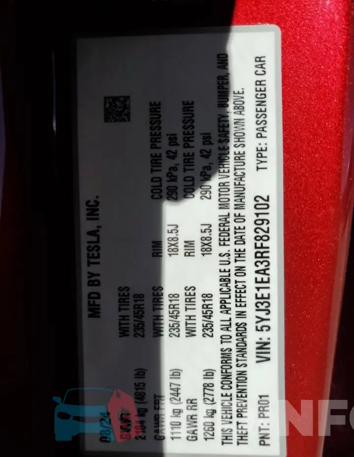 5YJ3E1EA3RF829102 Photo# 12