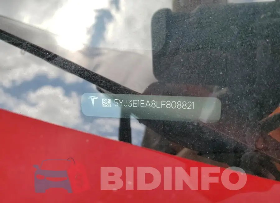 5YJ3E1EA8LF808821 Photo# 14