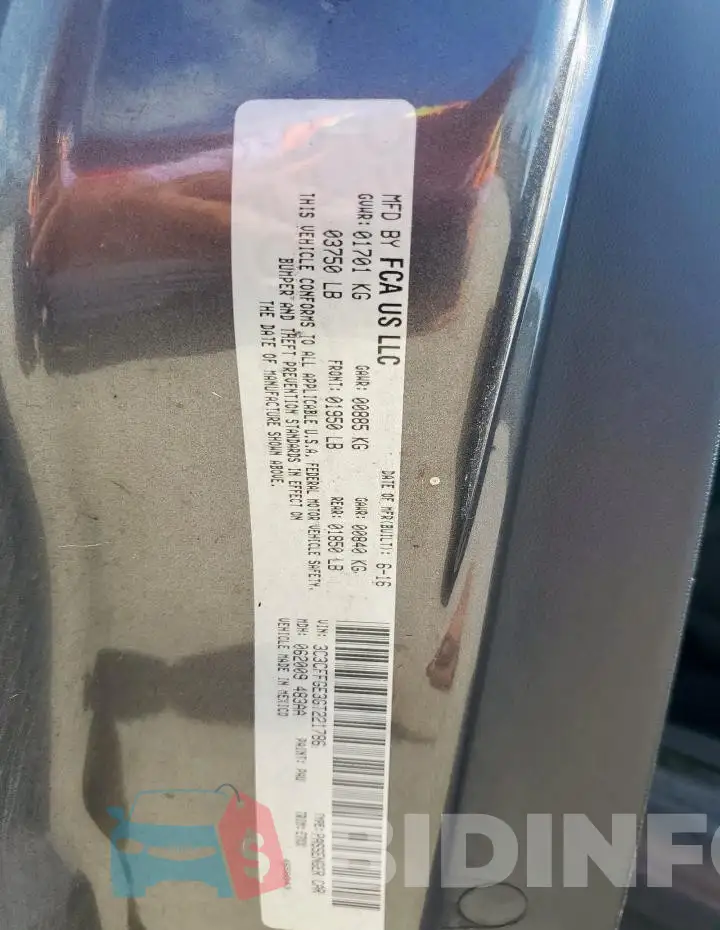 3C3CFFGE3GT221786 Photo# 12