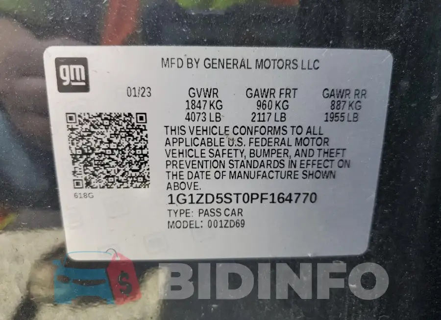 1G1ZD5ST0PF164770 Photo# 13