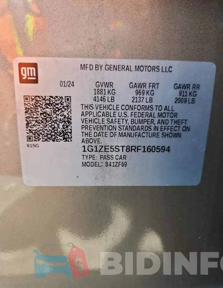 1G1ZE5ST8RF160594 Photo# 13