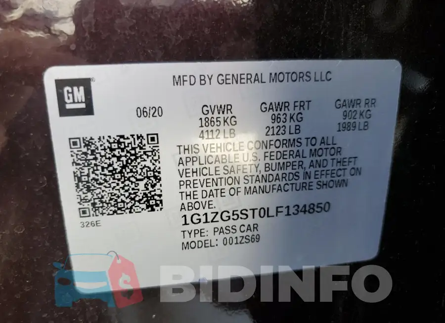 1G1ZG5ST0LF134850 Photo# 13