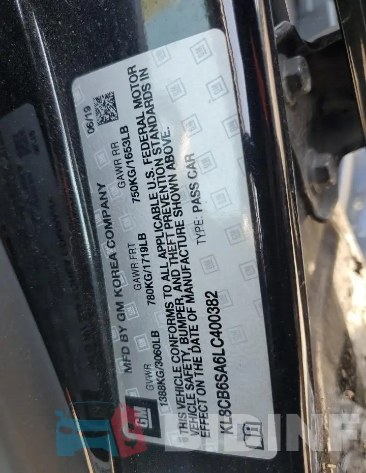 KL8CB6SA6LC400382 Photo# 12