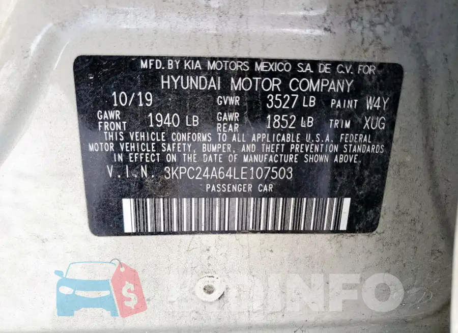 3KPC24A64LE107503 Photo# 13