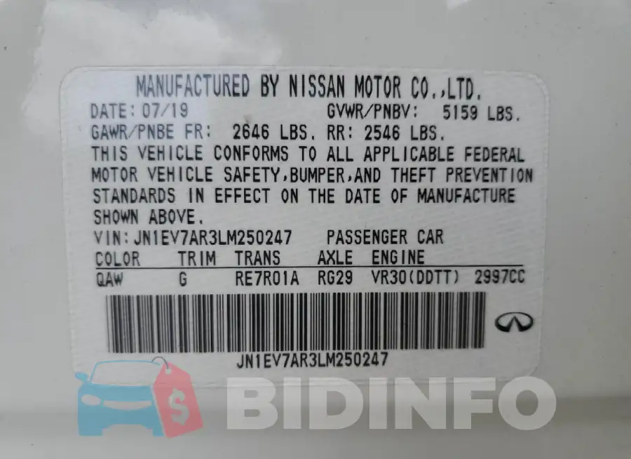JN1EV7AR3LM250247 Photo# 12