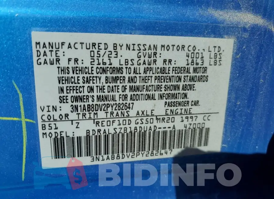 3N1AB8DV2PY282647 Photo# 12