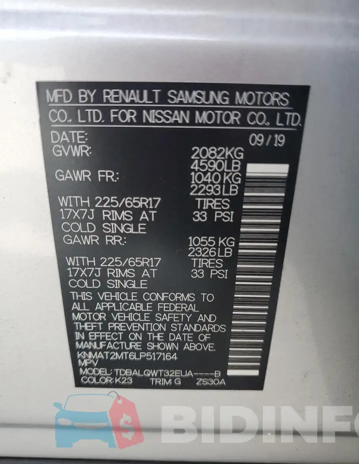 KNMAT2MT6LP517164 Photo# 13