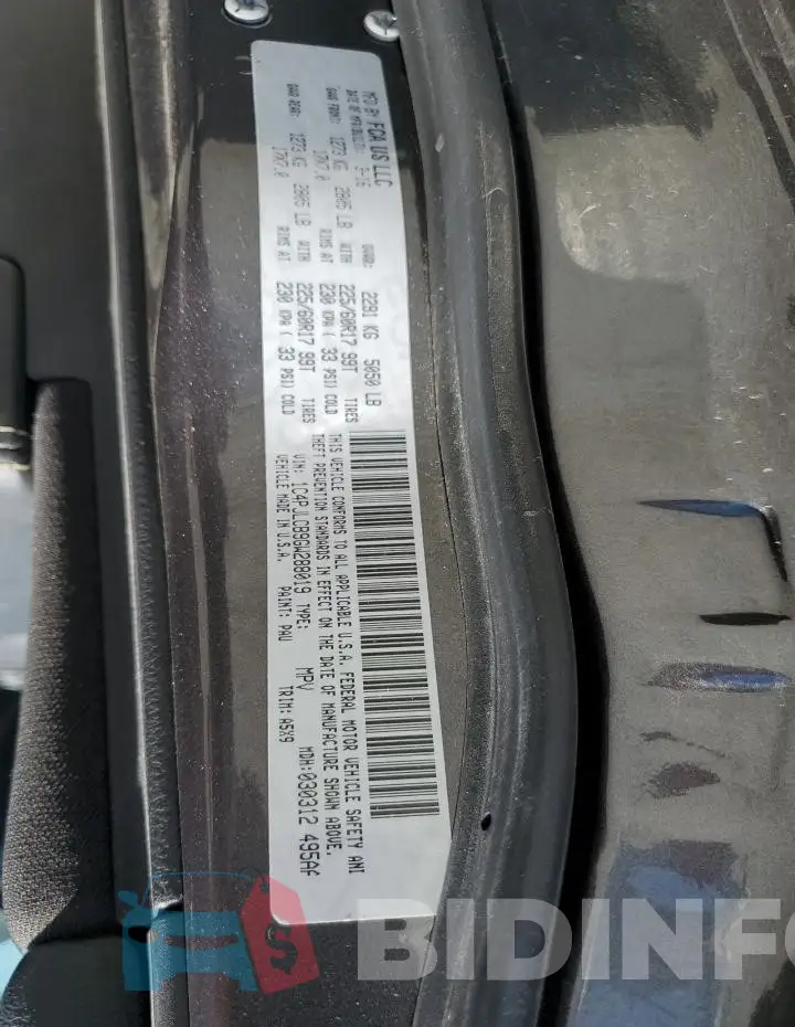 1C4PJLCB9GW288019 Photo# 14