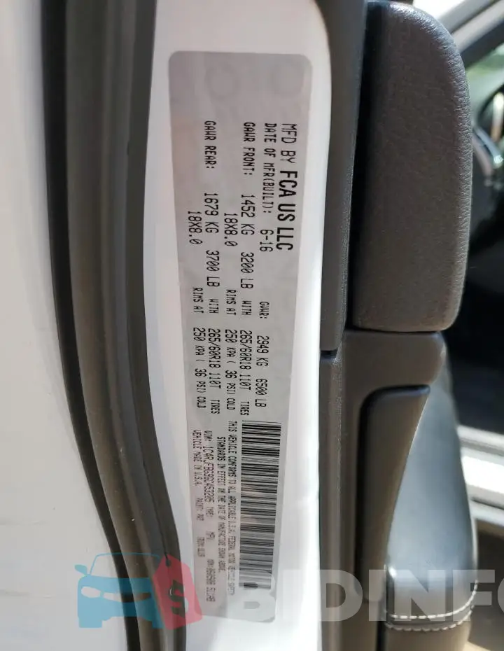1C4RJFBG9GC453205 Photo# 12