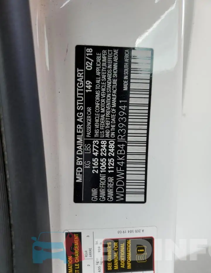 WDDWF4KB4JR393941 Photo# 12