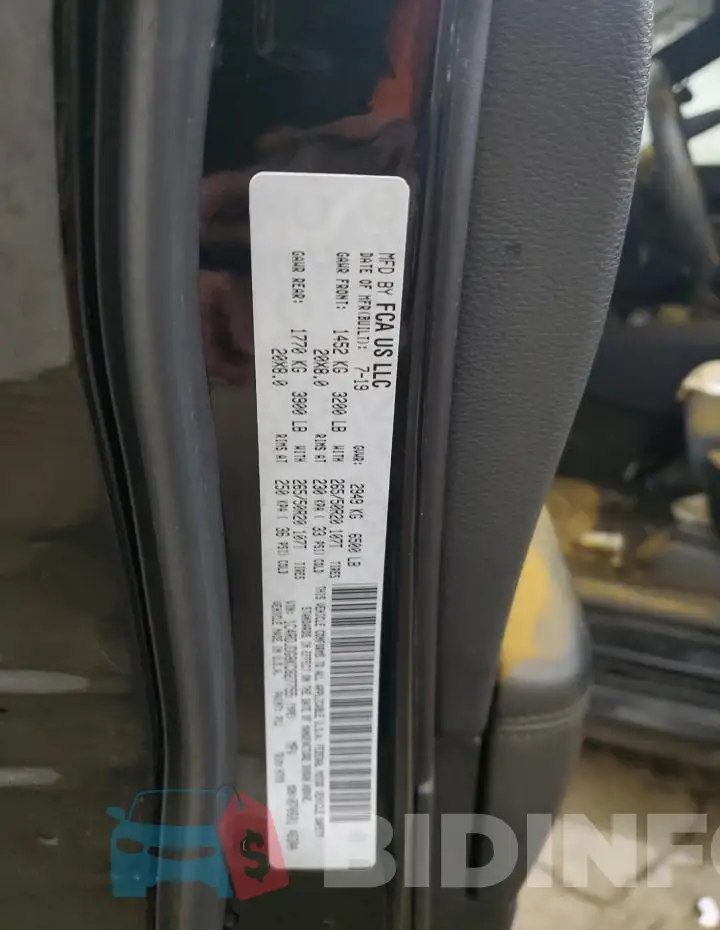1C4RDJDG8KC827755 Photo# 13