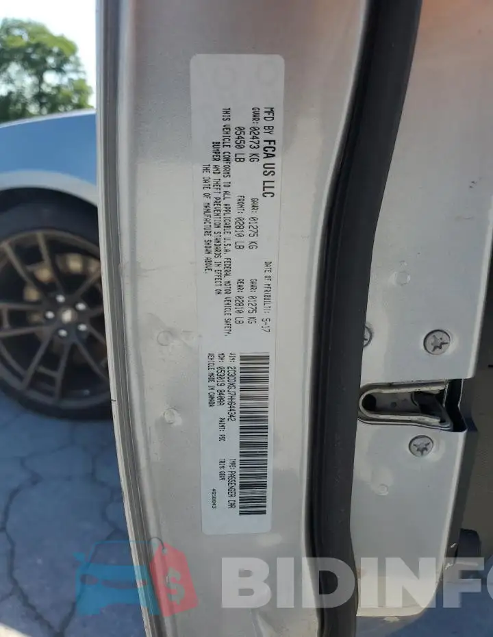 2C3CDXGJ7HH644342 Photo# 13