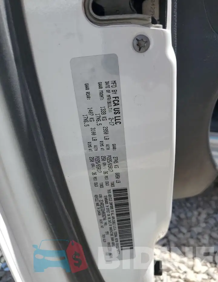 2C4RDGEG5HR696740 Photo# 13
