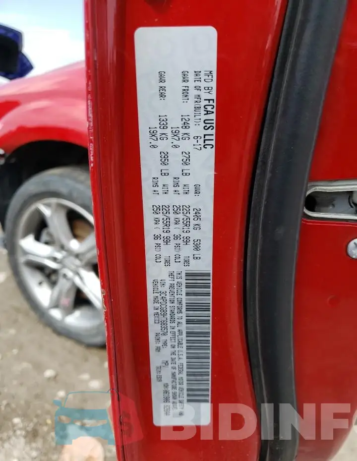 3C4PDCGB9HT683570 Photo# 14