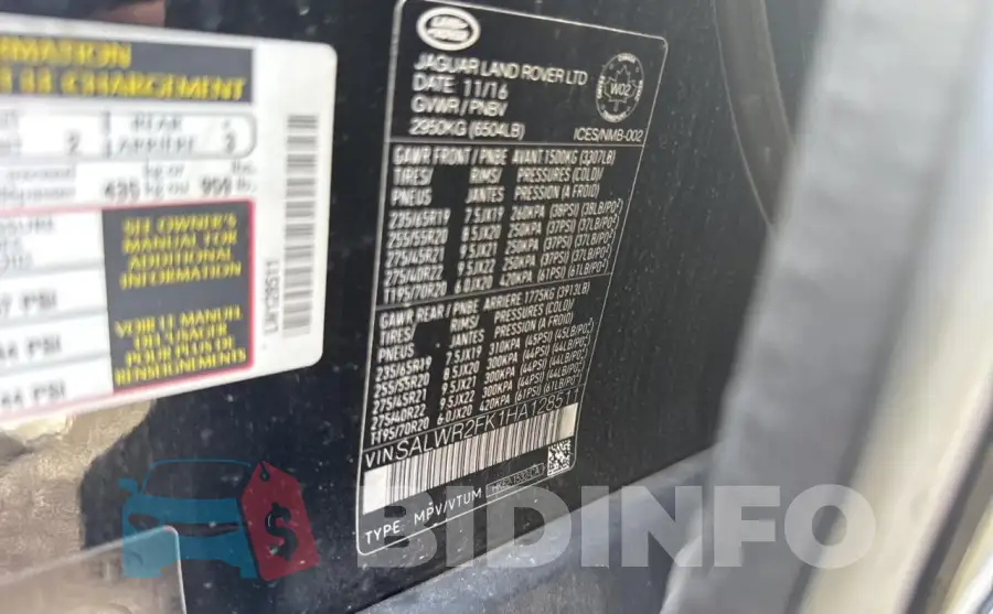 SALWR2FK1HA128511 Photo# 10