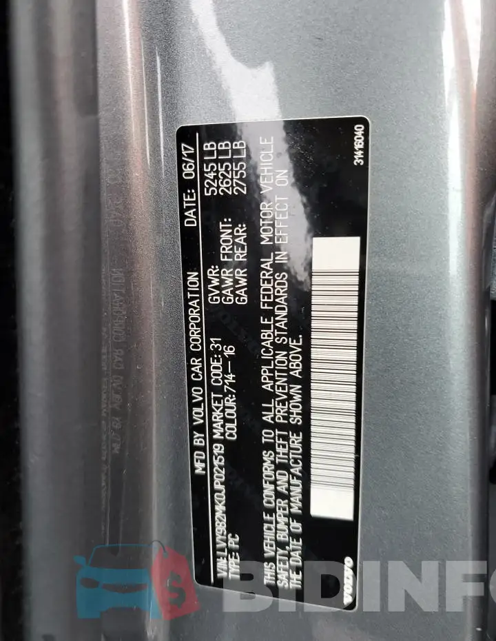 LVY982MK0JP021519 Photo# 12