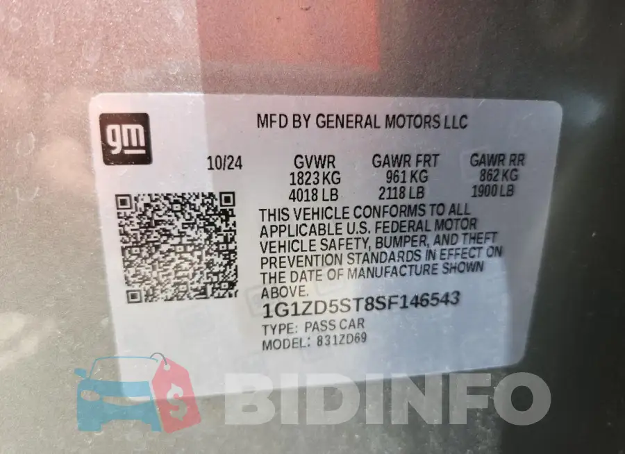 1G1ZD5ST8SF146543 Photo# 13