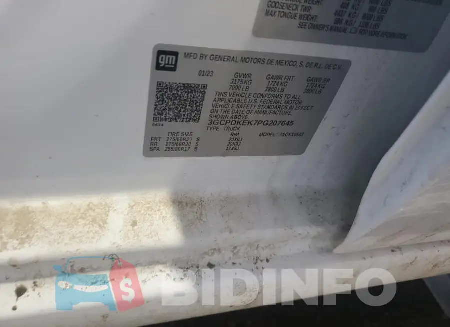 3GCPDKEK7PG207645 Photo# 12