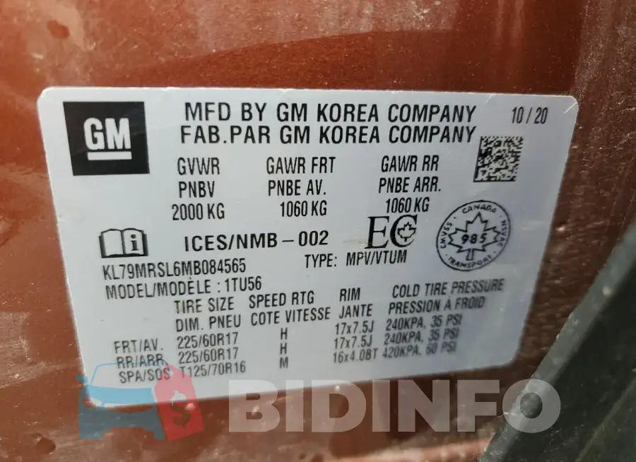 KL79MRSL6MB084565 Photo# 13