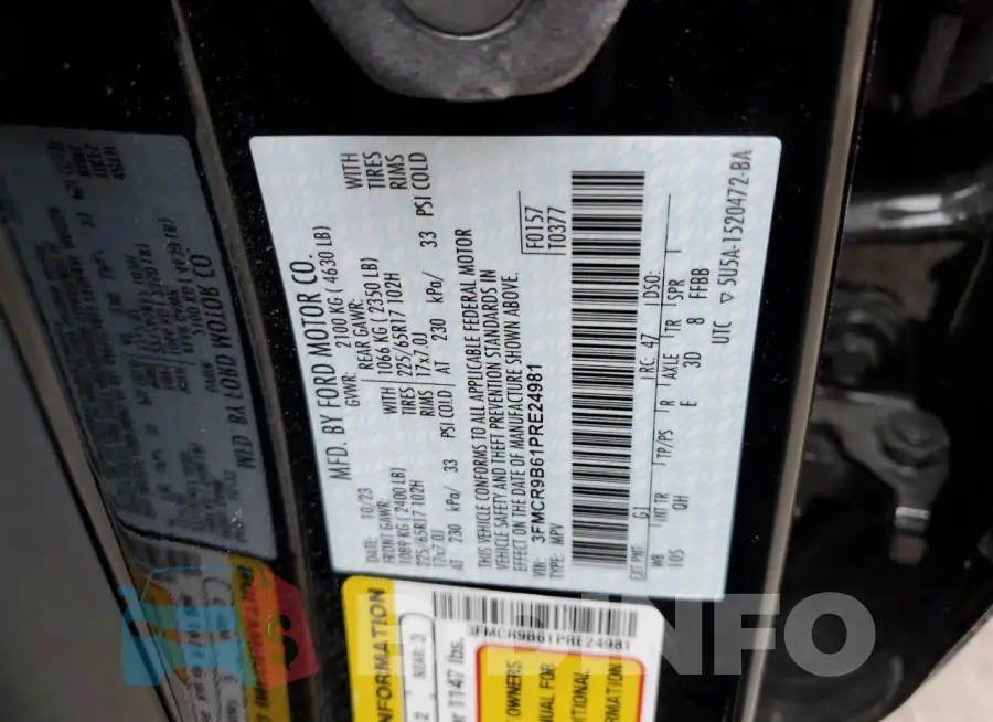 3FMCR9B61PRE24981 Photo# 12