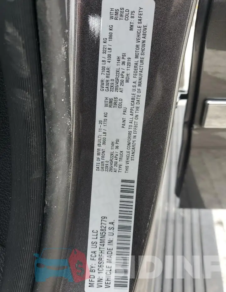 1C6SRFHT4MN582779 Photo# 12