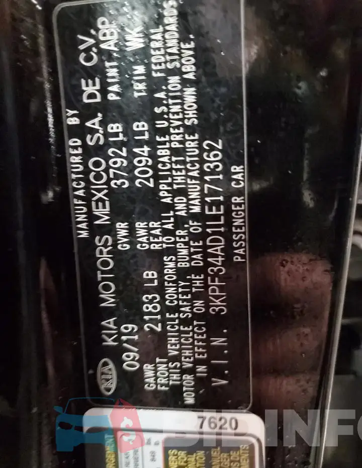 3KPF34AD1LE171362 Photo# 13