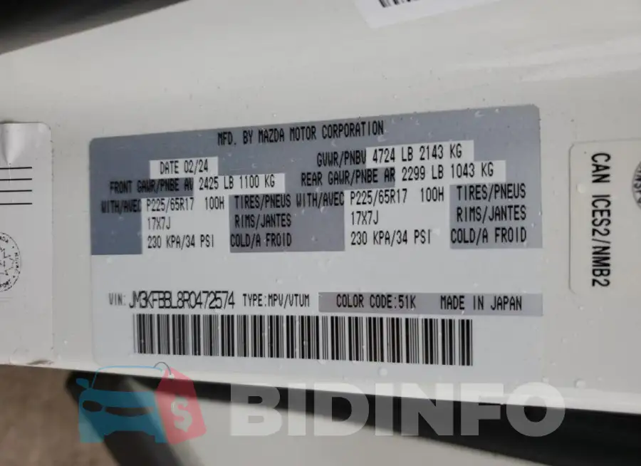 JM3KFBBL8R0472574 Photo# 14