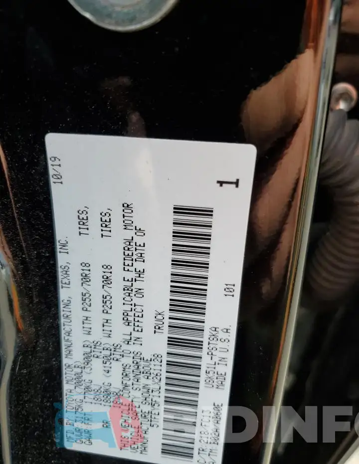 5TFEY5F13LX261128 Photo# 12