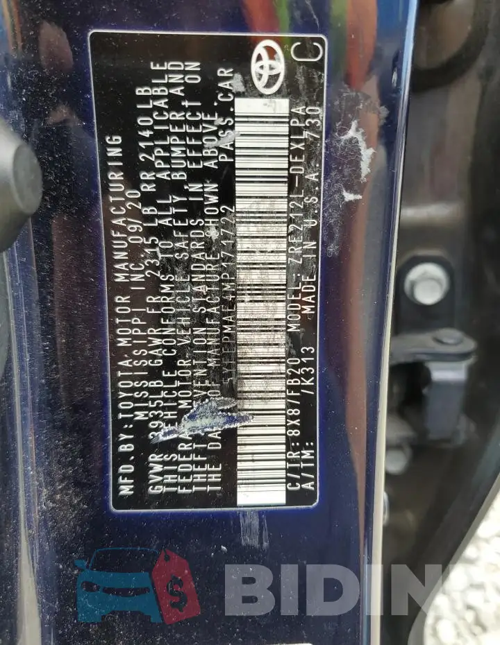 5YFEPMAE4MP171722 Photo# 12