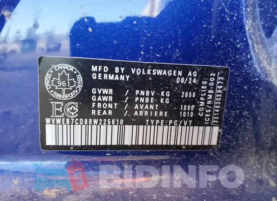 WVWEB7CD8RW225610 Photo# 12