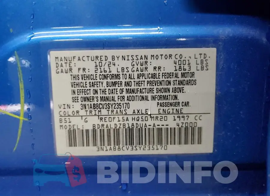 3N1AB8CV3SY235170 Photo# 13