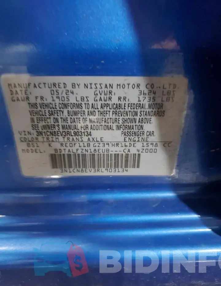 3N1CN8EV3RL903134 Photo# 12