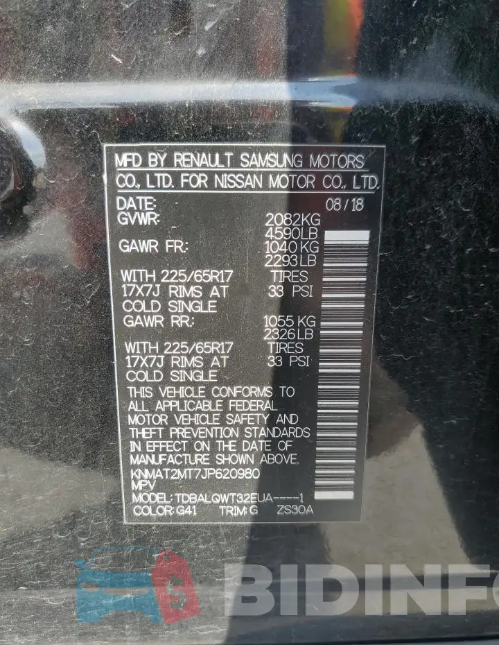 KNMAT2MT7JP620980 Photo# 14