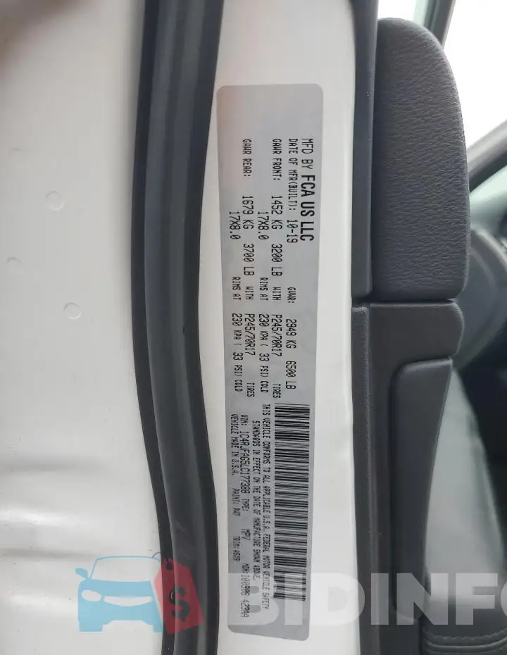 1C4RJFAG5LC177388 Photo# 13