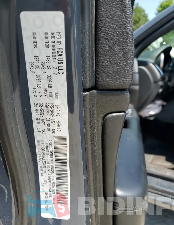 1C4RJFAGXJC267021 Photo# 13