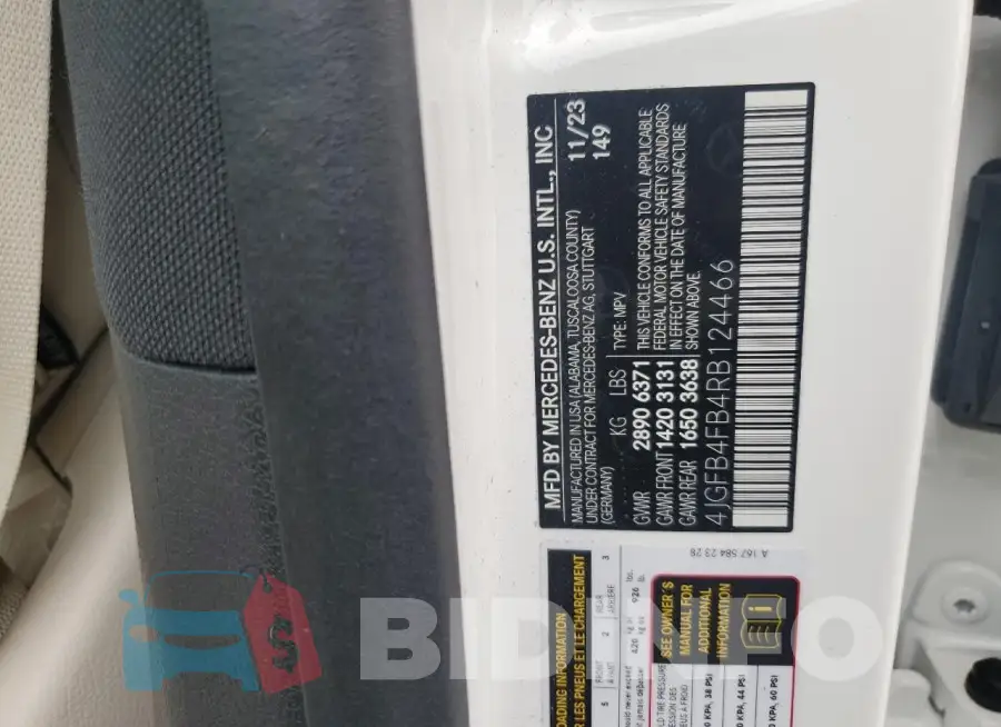 4JGFB4FB4RB124466 Photo# 13