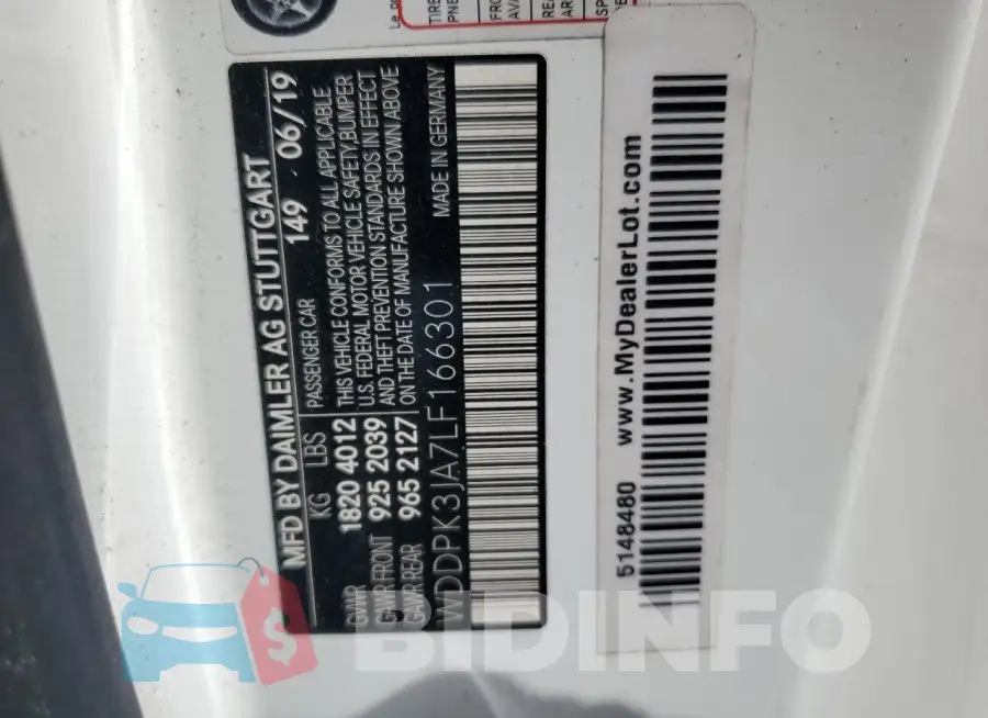 WDDPK3JA7LF166301 Photo# 12