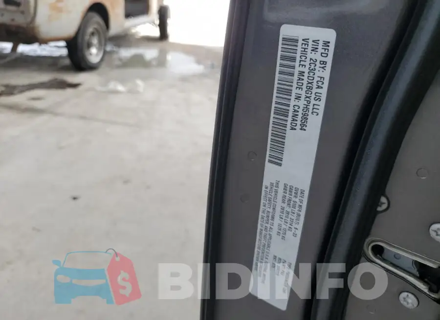 2C3CDXBGXPH598564 Photo# 13
