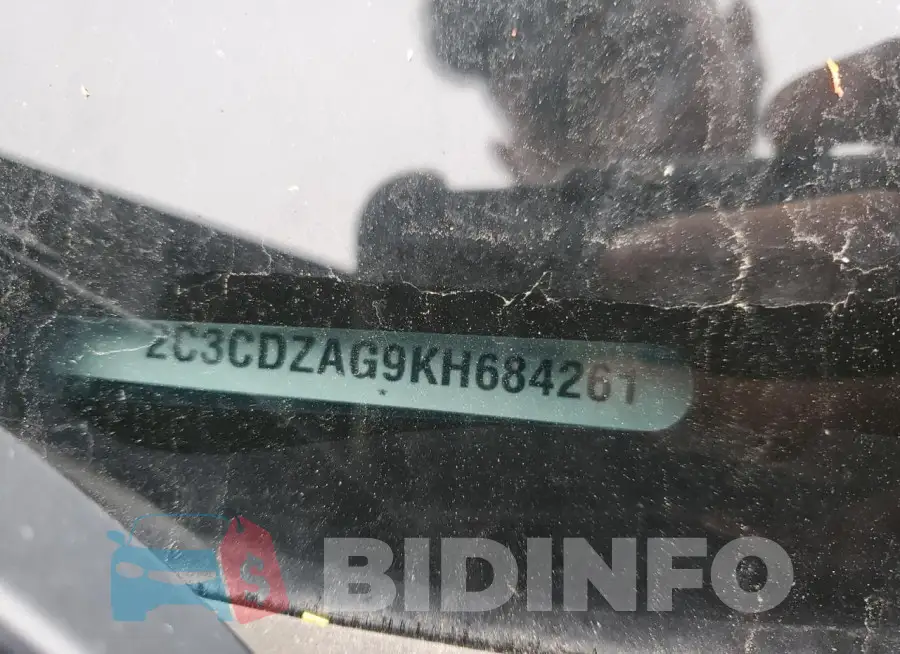 2C3CDZAG9KH684261 Photo# 13