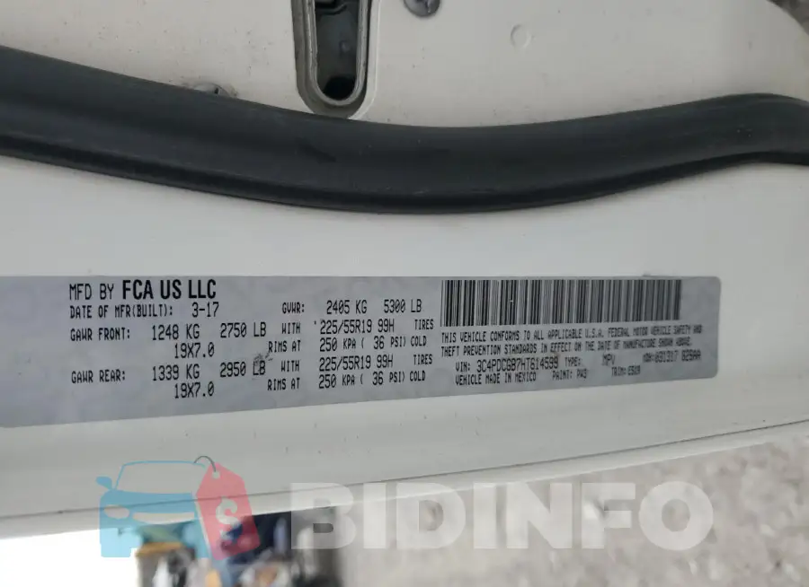 3C4PDCGB7HT614599 Photo# 12