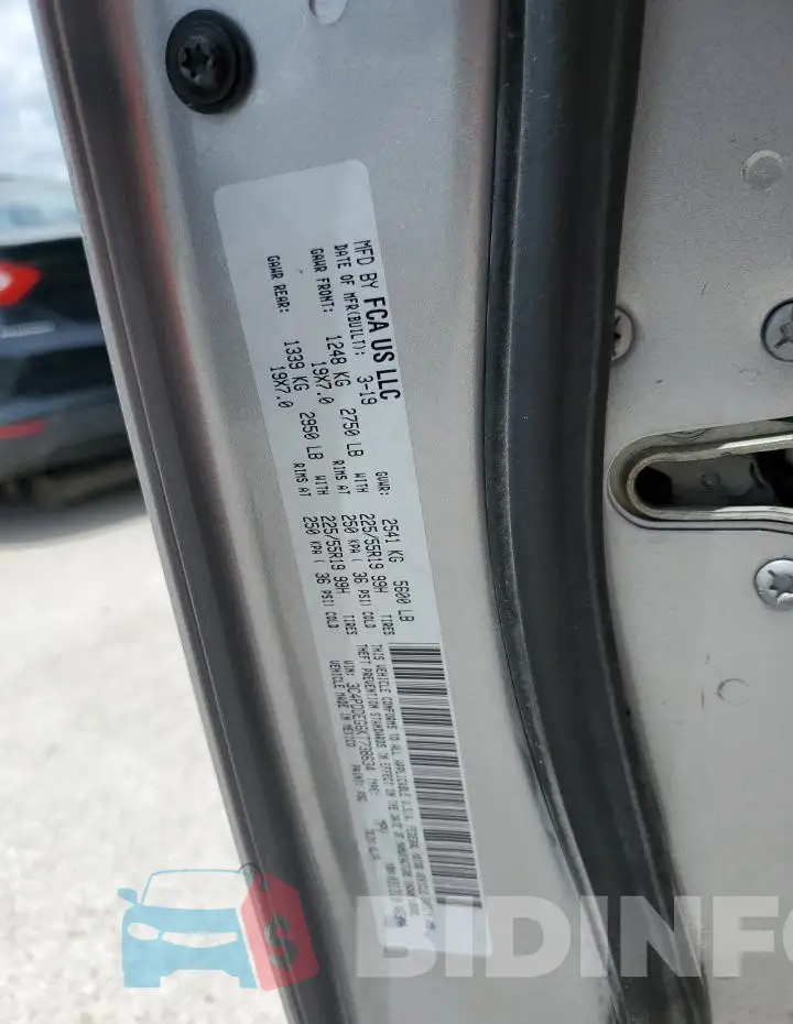 3C4PDDEG6KT738634 Photo# 12